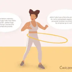 Hula hop: Jak ćwiczyć? Trik na talię osy i spalanie kalorii!