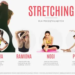 Ćwiczenia STRETCHING dla początkujących: rozciąganie głowy, ramion, nóg i pleców.