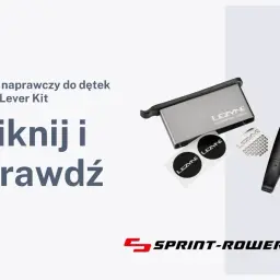 Zestaw naprawczy do dętek Lezyne Lever Kit: łyżki, łatki i pompka. Gotowy na każdą awarię!