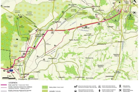 Białka Tatrzańska: Trasy rowerowe dla każdego od rodzin po DH!