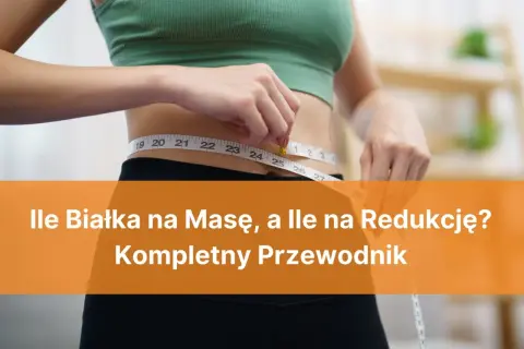 Kobieta mierzy talię centymetrem. Dowiedz się, co daje białko w budowaniu masy i redukcji tkanki tłuszczowej.
