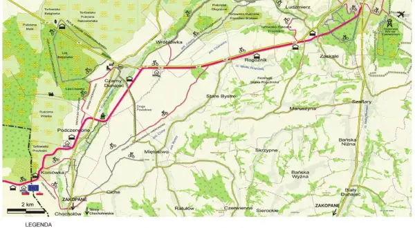 Białka Tatrzańska: Trasy rowerowe dla każdego od rodzin po DH!