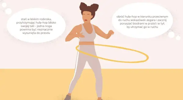 Hula hop: Jak ćwiczyć? Trik na talię osy i spalanie kalorii!