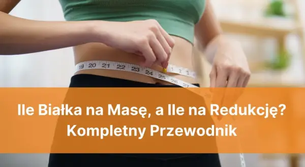 Kobieta mierzy talię centymetrem. Dowiedz się, co daje białko w budowaniu masy i redukcji tkanki tłuszczowej.