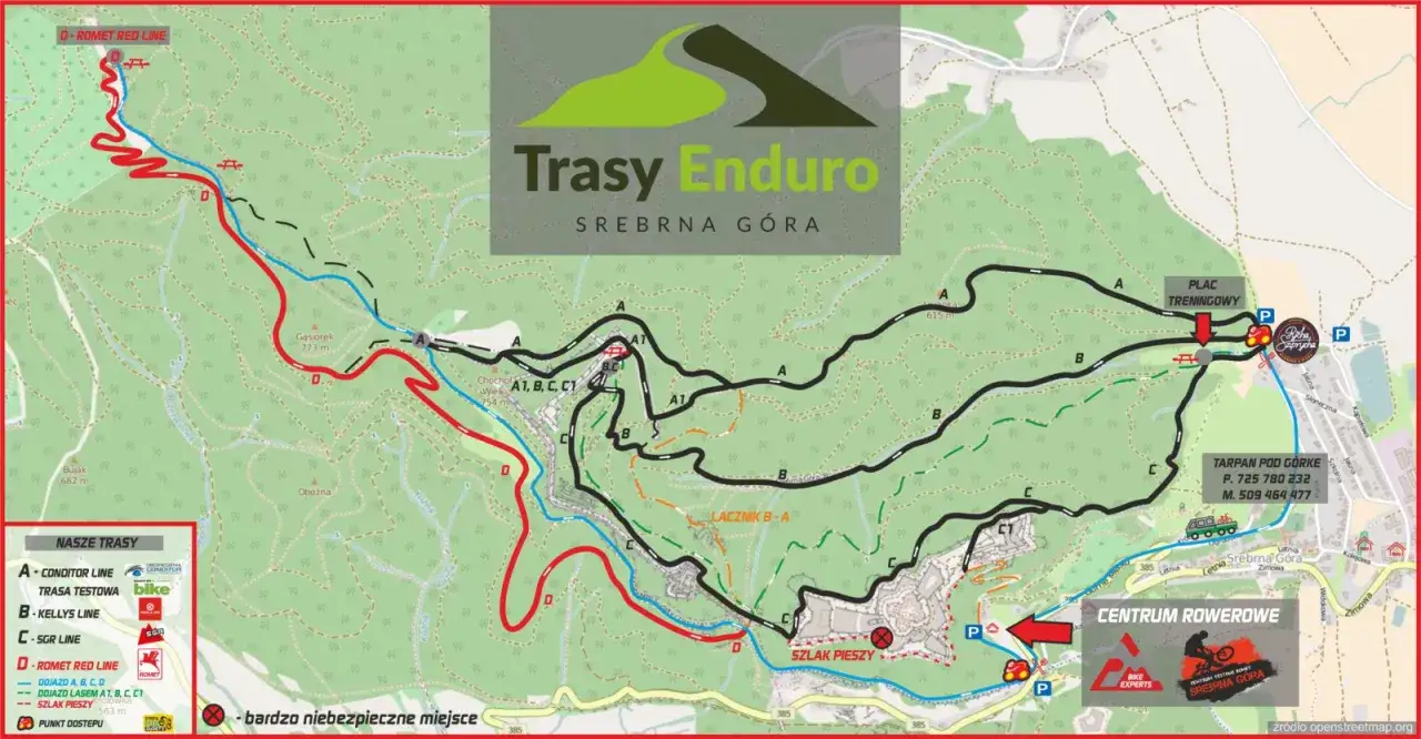 Singletracki Góry Sowie Srebrna Góra