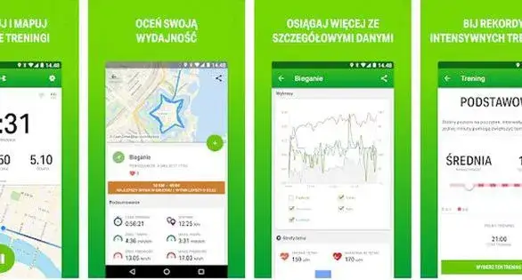 porównanie aplikacji sportowych ikony